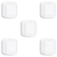5X Tuya WiFi-Knapp Scenomkopplare Trådlös  Light Wall  LåG Strömförbrukning Ingen Ledning för Ett Tryck för Att Köra