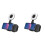2X Phone  Handheld Sefile Stick Handle Stabilizer Vlog Selfie Fill Light Black with Light 1