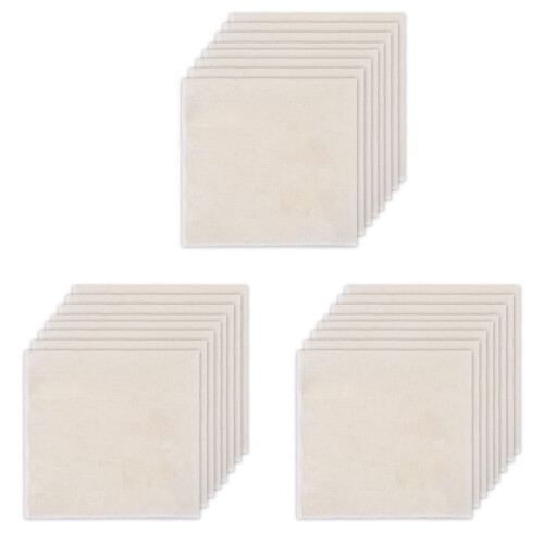 24 PeçAs de Panos de Queijo ReutilizáVeis para Coar, Pano de Queijo Orgânico com Bainha de 20 X 20 Polegadas, para Preparar Café, Cozinhar e Assar