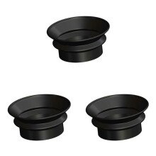 3X Binocular Helmet Night Vision Scope Goggles Rubber Eye Protector Cups Eyepiece Guards Shields Microscope Parts L24