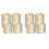 96 PeçAs Aro de Bordado de 3 Polegadas  Aro de Bordado Aro Redondo de Bambu para Artesanato DIY, Costura e Artesanato 8 cm 1