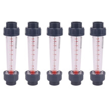 5X LZS-25 Stroommeter Kunststof Buistype 300-3000L/H Waterrotameter Vloeistofstroommeter Meetinstrumenten voor Chemisch Licht