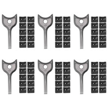 60 PièCes USB Dust Plug Charger Port Cover Cap USB Security Lock Universal Dustproof Protector PC Notebook Laptop