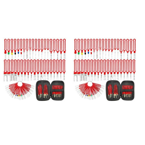 Terminal Removal Tool Kit 78 Pcs, Upgraded Pin Extractor Tool Wire Connector Electrical Pin Removal Tool Pin Tools Set
