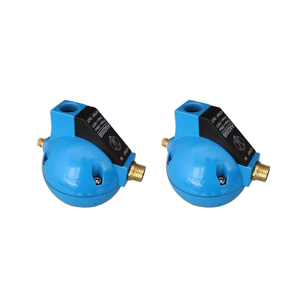 2X Had20b Compressed Air Automatic Float Drain Valve 1/2Inch Bsp 400L/M Condensate Water Machine 6031947217934