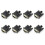 8X VGA Virtual Display Adapter Male Dummy Plug EDID Headless  Emulator Lock Plate 1