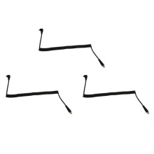 3X für Kamera Linke Winkel Micro- auf Stecker Kabel Verlängerungs Länge