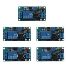 5X SRD-12VDC-SL-C NC Timer with 12V Timing Control