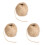 3pcs 3MM Thick Brown Rustic Jute Twine Hessian String Cord Rope for Hand  50M 1