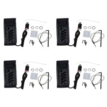 4X Guitar Preamp Amplifier Equalizer EQ 4-Band EQ Preamp Acoustic Piezo 7545r