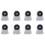 8X T8 Porte-Lampe Fluorescente Lumiere Prise 1