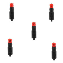 5X 12V Car Cigarette Lighter Socket Power Plug Connection Male Adaptor