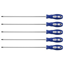 5pcs 12 Inch Length Shank 6mm Magnetic Tip Phillips Screwdriver