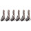 6X Casting Dedo Guante Stall Protector Mar Mosca Pesca de la Carpa de Camuflaje 1