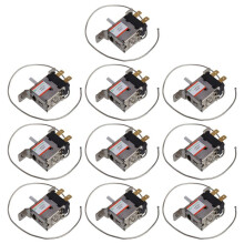 10X WPF22A 2 Pin Kuehlschrank Kuehlung Thermostat mit 30cm Metallschnur