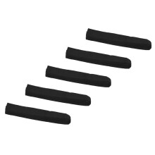 5X Martial Arts Karate TaeKwonDo Chain Soft Belt Black