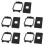 5X CPU Fan Base Black Plastic for  AM2 AM3 Socket 1