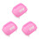 3X Pet Hamster Bagno Rosa 10x7x7cm 1