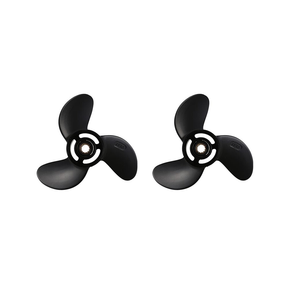 2X Aluminum Outboard Propeller 7.8X8 For Mercury 4-6Hp 3R1w64516-0 4713346464943