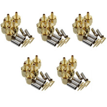25 Pz Spina Maschio SMA Diritta Crimp RG316 RG174 Connettore 'Adattatore Rf