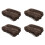 4piezas 31M de Cable Paracaidas Cable de Supervivencia Coyote Marron 1