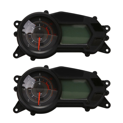 2X Motorcycle Electronic Odometer Speedometer  Electronic Tachometer for BAJAJ 135
