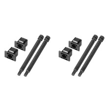 4Set Car Lamp Headlight Adjusting Screw Crown Set Left or Right Side for YJ 1987-1995 Replaces 55054844