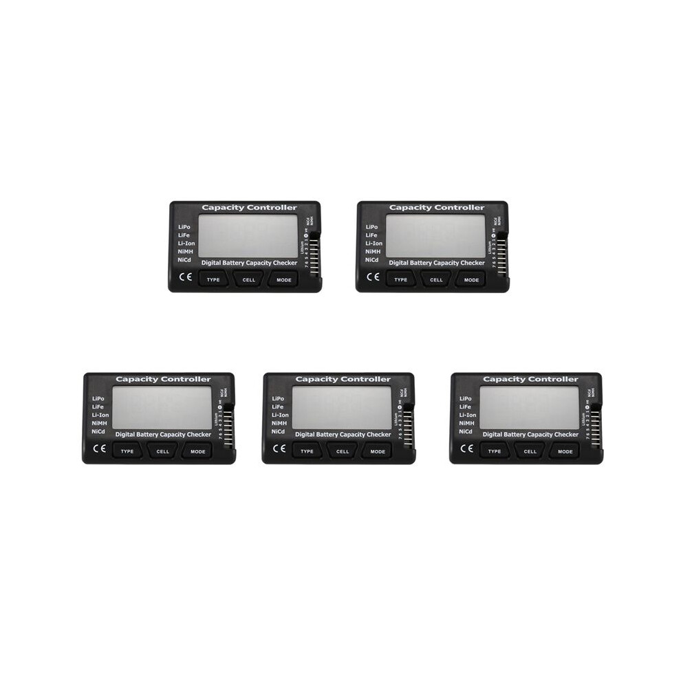 5X Rc Cellmeter-7 Digital Battery Capacity Checker Lipo Life Li-Ion Nimh Nicd 6032270387639