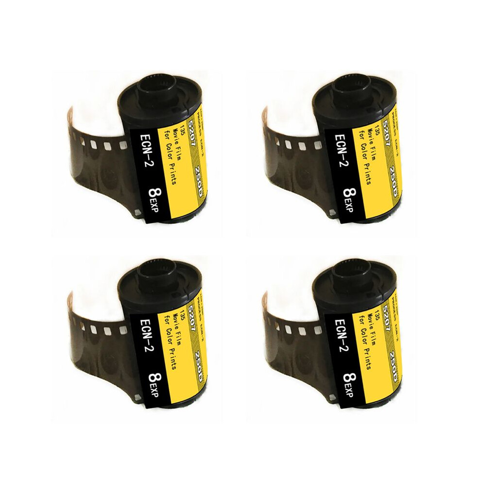 4Pcs 35Mm Ecn-2 Color Film Negative Film 35Mm 8Exp Camera Color Film Roll For 135 Cameras Nt Type-135 Color Film 6032069384924