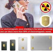 50 Stücke Anti Strahlungs Schild Aufkleber, 5G EMF Schutz Handy Aufkleber, Elektrischer Schutz für Telefone//