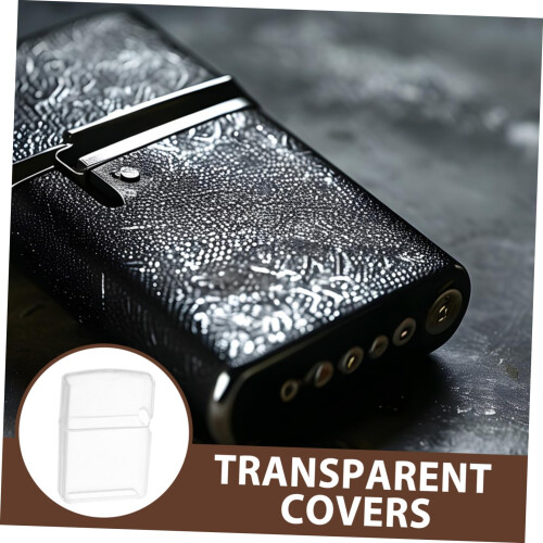 2pcs Lighter Protective Sleeve with ScratchResistant Clear Display for Kerosene Lighters 2