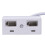10X RJ11 Plug to Dual UK BT Telephone Socket Convertor 7