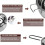 6-Pack Stainless Steel Double Boiler, Heat-Resistant Handle 2 Cup Capacity, Universal Pad 6