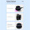 3X USB Volume Controller Computer USB Volume Adjustable Controller Support Shortcut Keys Customizable with RGB 2