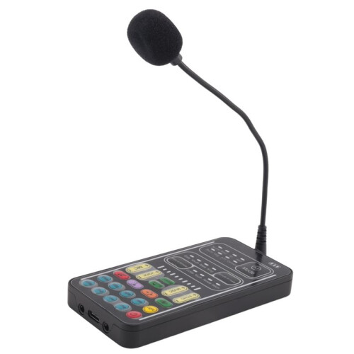 2X Voice Changer Handmicrofoon Voice Changer met Geluid Multifunctionele Effectenmachine voor Telefoon// (I9) 1