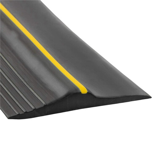 3X Universal Garage Door Bottom Threshold Seal Strip  Rubber (10Ft, Black) 1