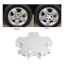 4X Capuchon Central de Roue de Voiture pour Cherokee 2001-2004, Couvercle de Capuchon de Moyeu 5FA51PAKAC, Accessoires de Voiture