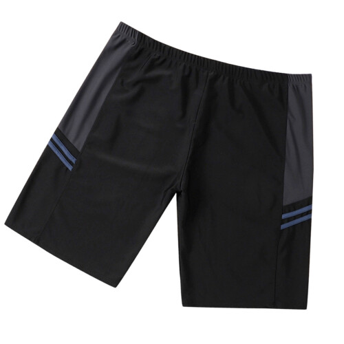 Men Quick Dry Swim Trunks Board Shorts Adjustable-Gray
