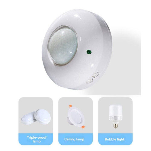 3X 360 Adjustable Ceiling Motion Sensor Detector, Occupancy Light  for  Saving and Security 2