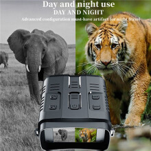 3X N009 4K HD Binoculars Night Vision Infrared 2160P HD Outdoor Hunting Night Vision Goggle Day Night Dual Use 800M