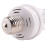 3X E27 LED 220V Screw Light Bulb Holder LED PIR Infrared Motion Sensor Lamp with  Socket Identify 5