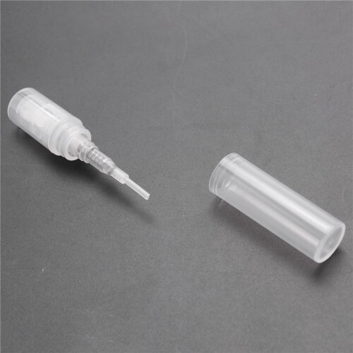 400 X 2ml Plastic Travel Spray Bottle Empty Transparent Perfume Atomizer New