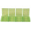 Pack of 32 PCS AA / AAA Battery Storage Hard Case Box-Green 5