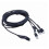 E3 3 In1 VR Headset Connecting Cable for  VR E3-B E3-C E3-P VR Helmet -Compatible Cable 5 Meter Accessories 1
