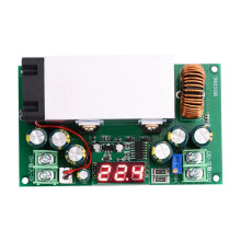 - High Power 600W Adjustable Step-Down Power Supply Module with Voltage Display 12V-75V to 2.5V-50V Buck Converter
