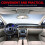 2X 360 Graus Ajustável Auto Universal Interior Espelho Retrovisor Vidro de Substituição 8 Polegadas Dia/Noite 5