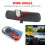 2X 360 Graus Ajustável Auto Universal Interior Espelho Retrovisor Vidro de Substituição 8 Polegadas Dia/Noite 6