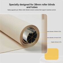 Tuya Matter over Thread WiFi Roller Blinds Shade Motor Shutter Curtains Automation for 38mm 25 Tube