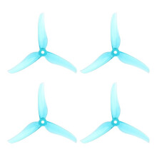 Elica T5146 da 5 Pollici A 3 Pale con Foro di Montaggio da 5 mm CW CCW per Accessori per Droni RC FPV Blu