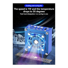 Mobile Phone Repair Radiator with UV Curing Cooling Fan for Efficient Heat Dissipation